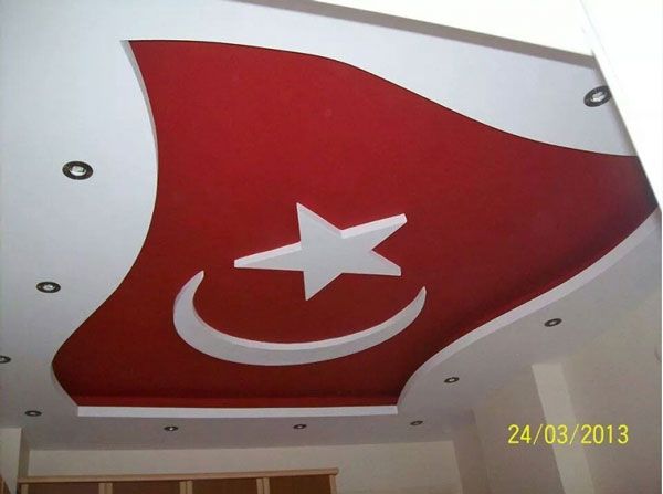 1 alçıpan asma tavan modelleri